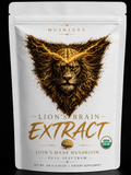 Lion's Brain Organic Lion's Mane Extract | Full Spectrum Fruiting Body|100g